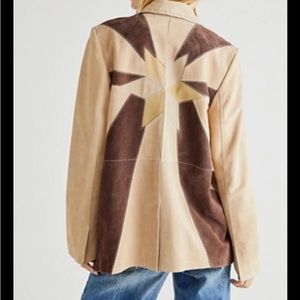 NEW Free People We the Free Shooting Star Suede Blazer.